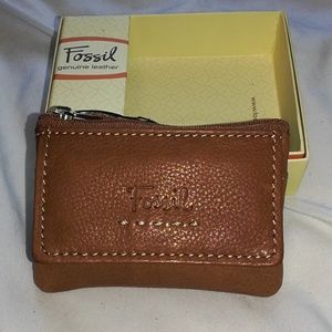 Fossil Leather Key Wallet